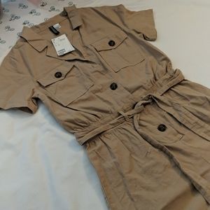 Khaki Romper